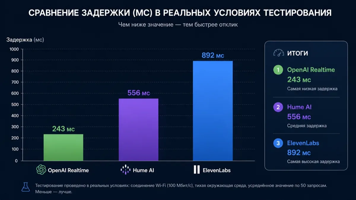 Битва голосовых AI-движков реального времени: Сравнение задержки, эмоциональности и стоимости интеграции для бизнеса